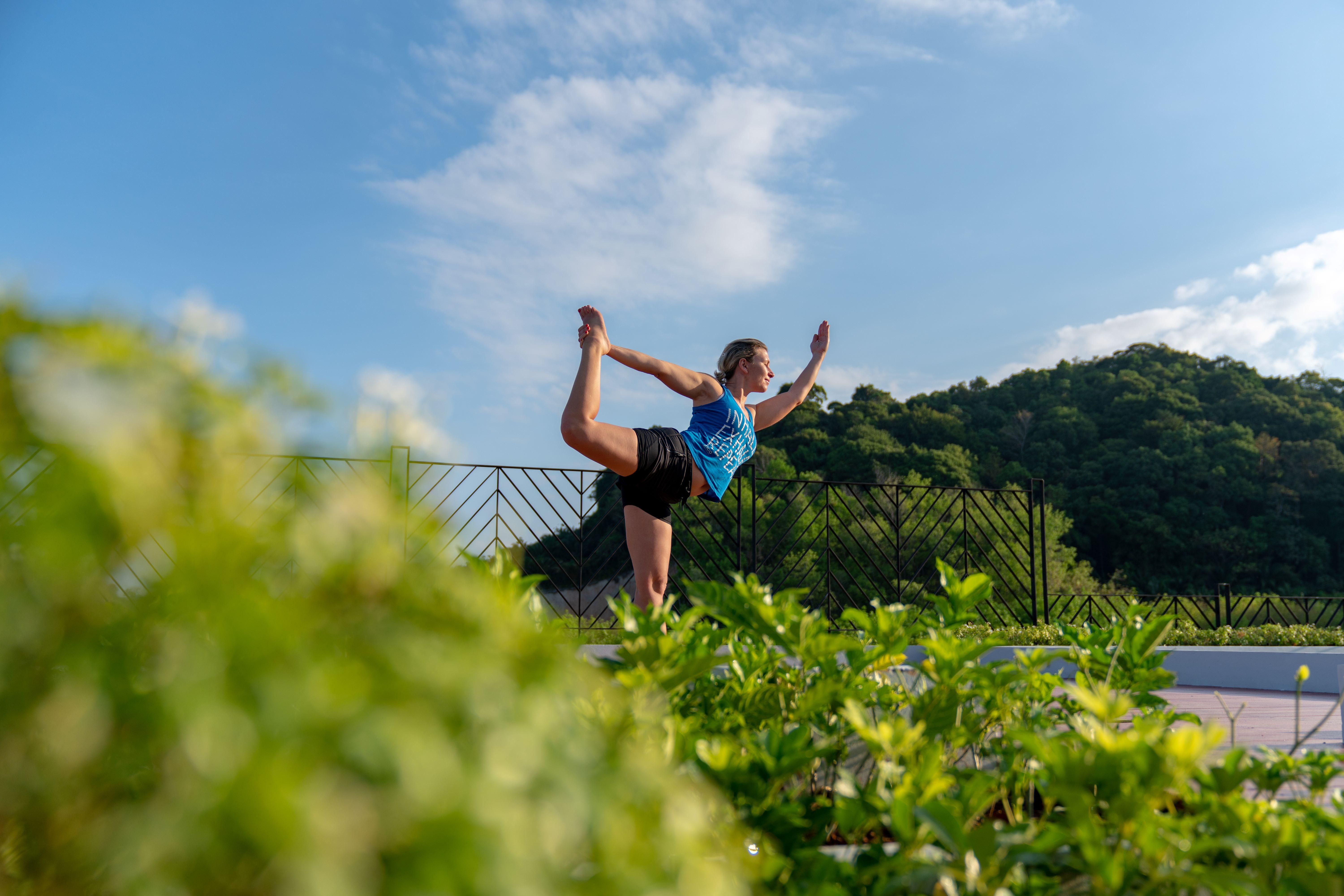 Anana Ecological Resort Krabi - Sha Extra Plus Ao Nang Luaran gambar A woman practicing yoga