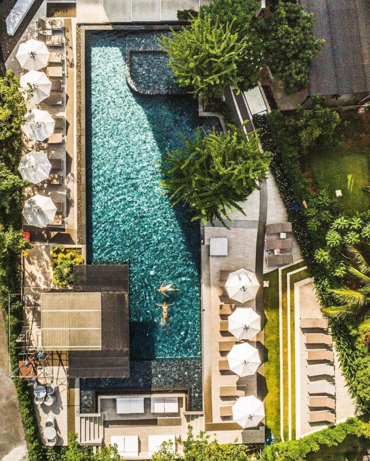Anana Ecological Resort Krabi - Sha Extra Plus Ao Nang Luaran gambar Aerial view of the pool at the hotel